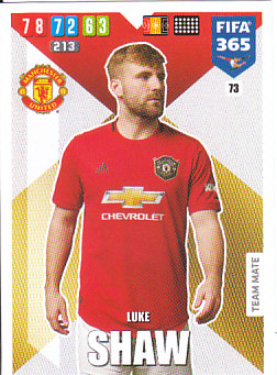 Luke Shaw Manchester United 2020 FIFA 365 #73
